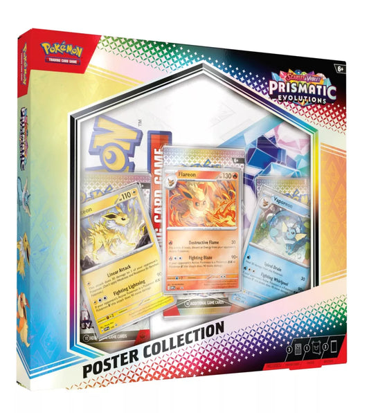 Pokemon Scarlet & Violet - Prismatic Evolutions Poster Collection Box